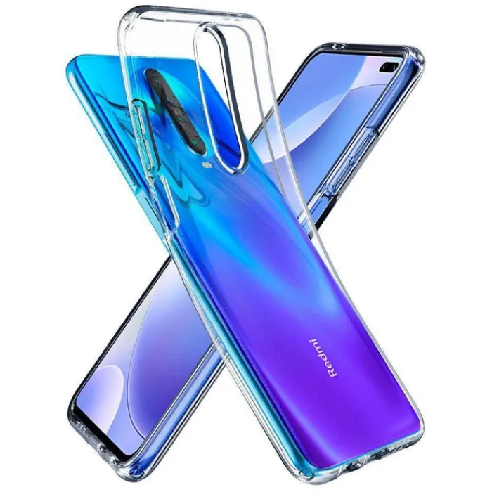 Spigen Xiaomi|Mi 10T-Etui Liquid Crystal Xiaomi Poco X2 / Redmi K30 Clear Przeźroczyste Case
