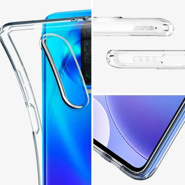 Spigen Xiaomi|Mi 10T-Etui Liquid Crystal Xiaomi Poco X2 / Redmi K30 Clear Przeźroczyste Case