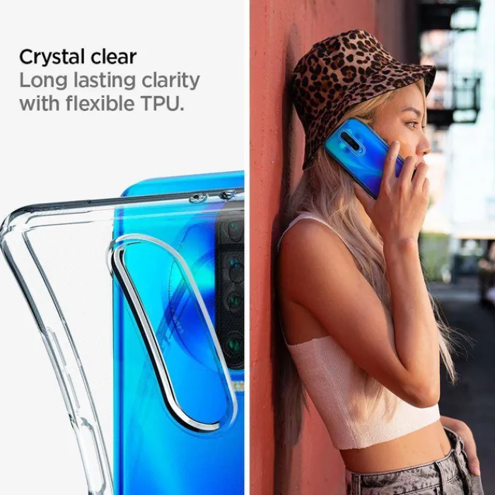 Spigen Xiaomi|Mi 10T-Etui Liquid Crystal Xiaomi Poco X2 / Redmi K30 Clear Przeźroczyste Case