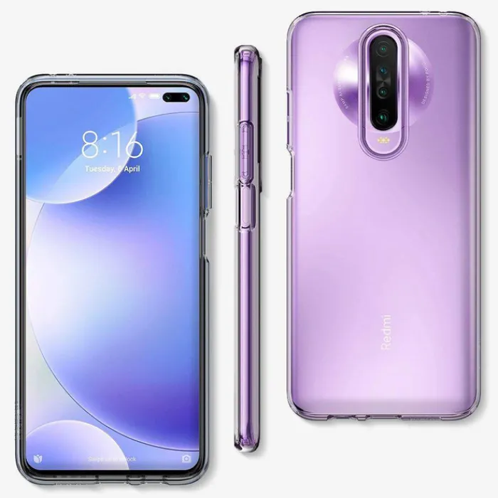 Spigen Xiaomi|Mi 10T-Etui Liquid Crystal Xiaomi Poco X2 / Redmi K30 Clear Przeźroczyste Case