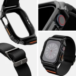 Spigen Apple Watch 11 42Mm|Apple Watch 11 46Mm-ETUI LITE FIT ”PRO” APPLE WATCH 10 (42 MM) MATTE BLACK