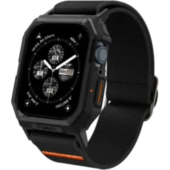 Spigen Apple Watch Se 44Mm|Apple Watch 9 45Mm-Etui LITE FIT ”PRO” APPLE WATCH 4 / 5 / 6 / 7 / 8 / 9 / SE (44 / 45 MM) MATTE BLACK
