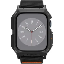 Spigen Apple Watch Se 44Mm|Apple Watch 9 45Mm-Etui LITE FIT ”PRO” APPLE WATCH 4 / 5 / 6 / 7 / 8 / 9 / SE (44 / 45 MM) MATTE BLACK