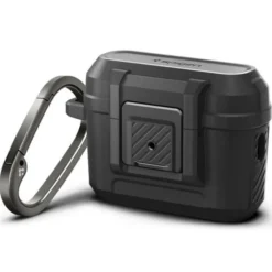 Spigen Inne|Airpods Pro-ETUI LOCK FIT AIRPODS PRO 1 / 2 MATTE BLACK