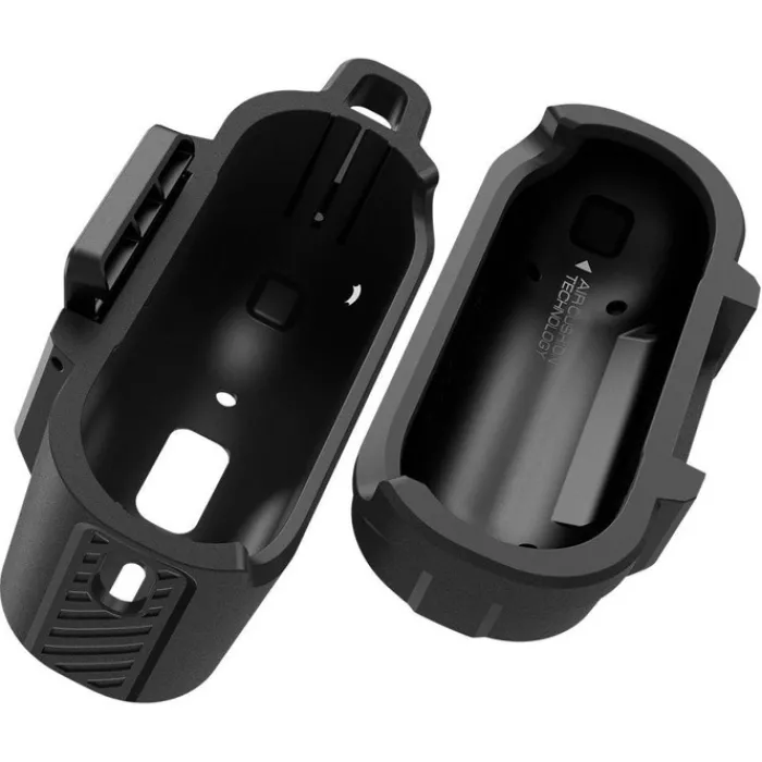 Spigen Inne|Airpods Pro-ETUI LOCK FIT AIRPODS PRO 1 / 2 MATTE BLACK