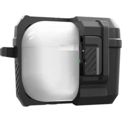 Spigen Inne|Airpods Pro-ETUI LOCK FIT AIRPODS PRO 1 / 2 MATTE BLACK