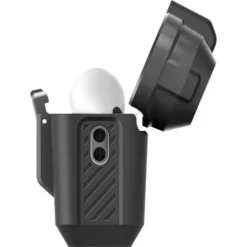 Spigen Inne|Airpods Pro-ETUI LOCK FIT AIRPODS PRO 1 / 2 MATTE BLACK