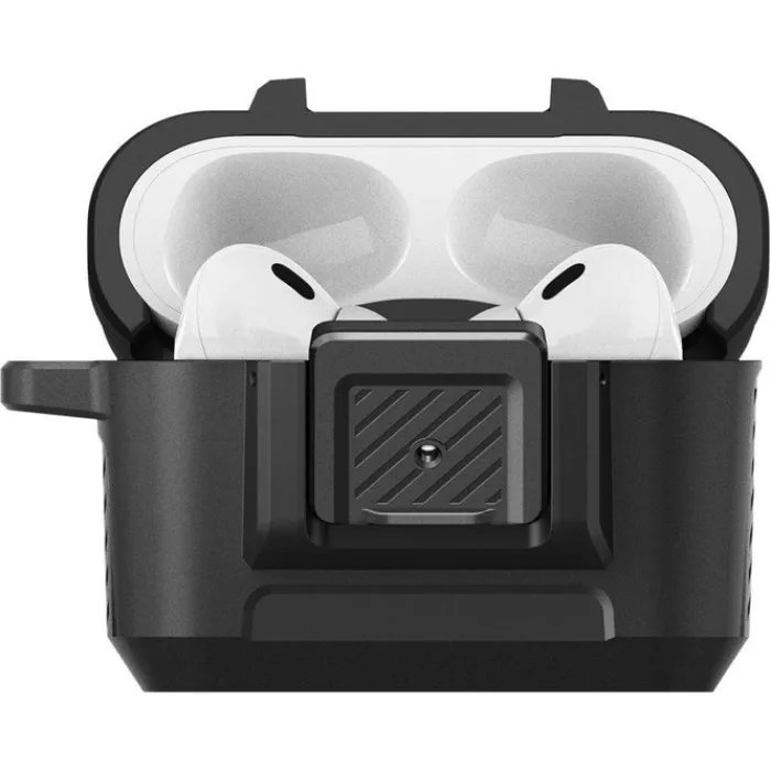 Spigen Inne|Airpods Pro-ETUI LOCK FIT AIRPODS PRO 1 / 2 MATTE BLACK