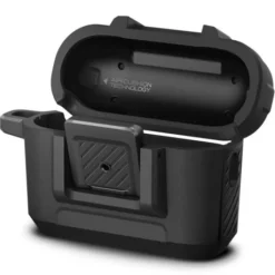 Spigen Inne|Airpods Pro-ETUI LOCK FIT AIRPODS PRO 1 / 2 MATTE BLACK