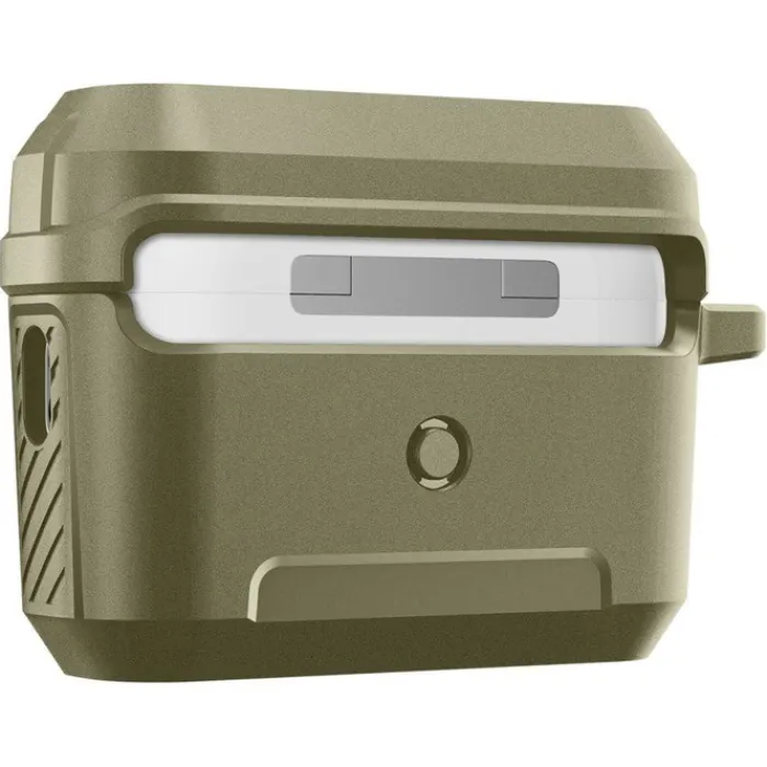 Spigen Airpods Pro|Etui Airpods-Etui Lock Fit Airpods Pro 1 / 2 Vintage Khaki Case