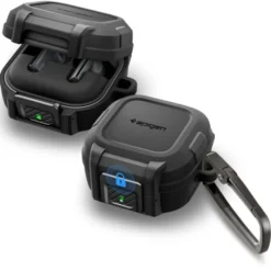 Spigen Galaxy Buds 4|Etui Galaxy Buds-ETUI LOCK FIT SAMSUNG GALAXY BUDS 4 / 4 PRO MATTE BLACK