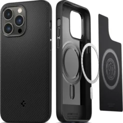 Spigen Iphone 14 Pro|Apple-Etui Mag Armor iPhone 14 Pro Matte Black