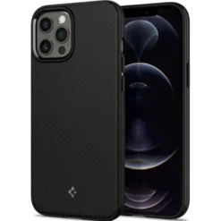 Spigen Apple|Magsafe-Etui Mag Armor iPhone 12 12 Pro Matte Black Czarne Case