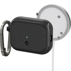 Spigen Airpods Pro|Etui Airpods-Etui Mag Armor Magsafe Apple Airpods Pro 1 / 2 Matte Black Case