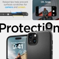 Spigen Iphone 15|Iphone 15-Etui Mag Armor Magsafe iPhone 15 Matte Black Case