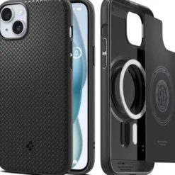 Spigen Iphone 15|Iphone 15-Etui Mag Armor Magsafe iPhone 15 Matte Black Case