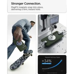 Spigen Samsung|Galaxy S26-ETUI NANO POP MAG SAMSUNG GALAXY S26 MAGSAFE AVO GREEN
