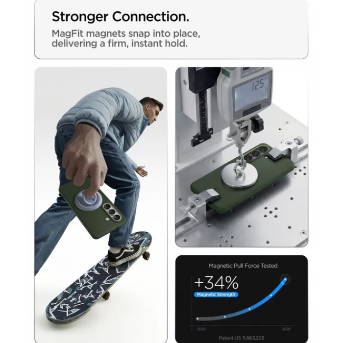 Spigen Samsung|Galaxy S26-ETUI NANO POP MAG SAMSUNG GALAXY S26 MAGSAFE AVO GREEN