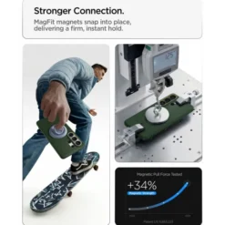Spigen Samsung|Galaxy S26 Ultra-ETUI NANO POP MAG SAMSUNG GALAXY S26 ULTRA MAGSAFE AVO GREEN