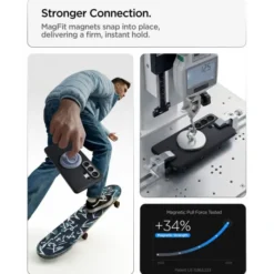 Spigen Samsung|Galaxy S26 Ultra-ETUI NANO POP MAG SAMSUNG GALAXY S26 ULTRA MAGSAFE BLACK SESAME
