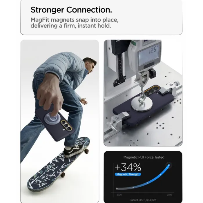 Spigen Samsung|Galaxy S26-ETUI NANO POP MAG SAMSUNG GALAXY S26 MAGSAFE BLUEBERRY NAVY