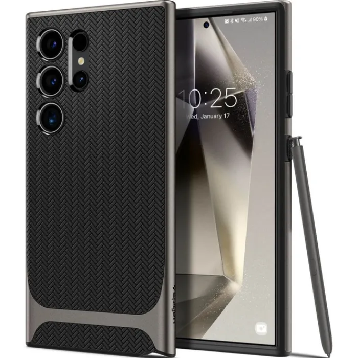 Spigen Samsung|Galaxy S24 Ultra-Etui Neo Hybrid Samsung Galaxy S24 Ultra Gunmetal Case
