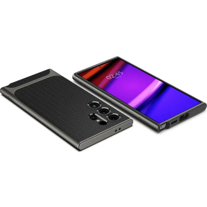 Spigen Samsung|Galaxy S24 Ultra-Etui Neo Hybrid Samsung Galaxy S24 Ultra Gunmetal Case