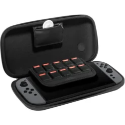 Spigen Nintendo|Akcesoria Do Konsol-ETUI NINTENDO SWITCH 2 KLASDEN POUCH CHARCOAL SZARE