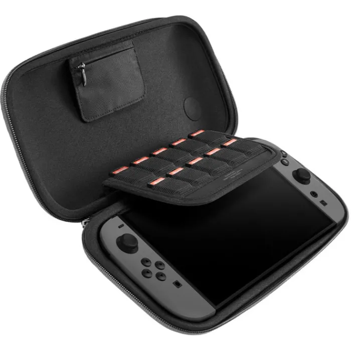 Spigen Nintendo|Akcesoria Do Konsol-ETUI NINTENDO SWITCH 2 KLASDEN POUCH CHARCOAL SZARE
