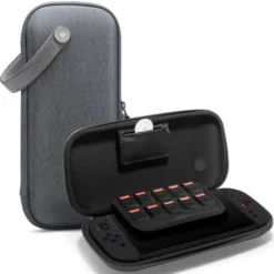 Spigen Nintendo|Akcesoria Do Konsol-ETUI NINTENDO SWITCH 2 KLASDEN POUCH CHARCOAL SZARE
