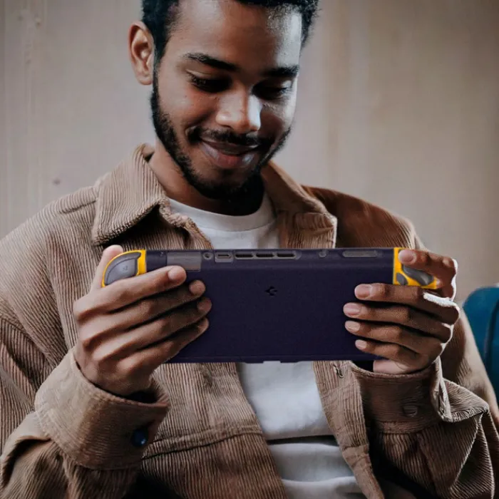 Spigen Nintendo|Akcesoria Do Konsol-ETUI NINTENDO SWITCH 2 NANO POP BLUEBERRY NAVY