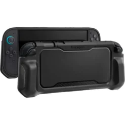 Spigen Inne Marki|Akcesoria Do Konsol-ETUI NINTENDO SWITCH 2 RUGGED ARMOR MATOWE CZARNE