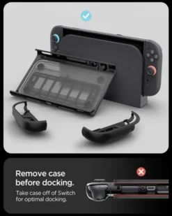 Spigen Nintendo|Akcesoria Do Konsol-ETUI NINTENDO SWITCH 2 SNAP CZARNE