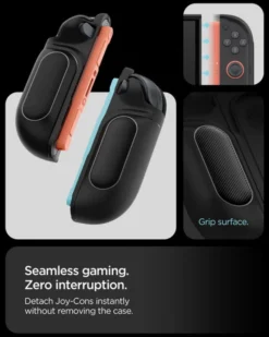 Spigen Nintendo|Akcesoria Do Konsol-ETUI NINTENDO SWITCH 2 SNAP CZARNE
