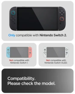 Spigen Nintendo|Akcesoria Do Konsol-ETUI NINTENDO SWITCH 2 THIN FIT 360 FROST BLACK