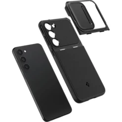 Spigen Samsung|Galaxy S23-Etui Optik Armor Galaxy S23 Black Case