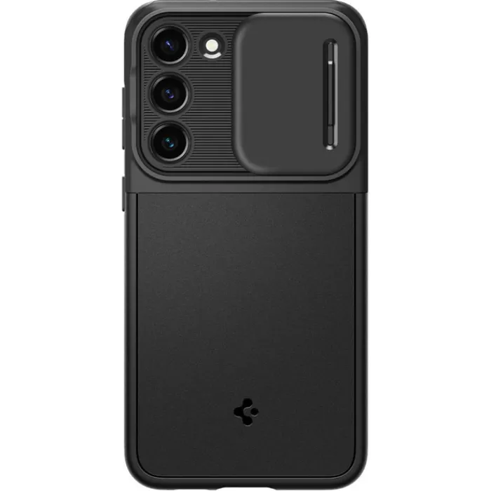 Spigen Samsung|Galaxy S23-Etui Optik Armor Galaxy S23 Black Case