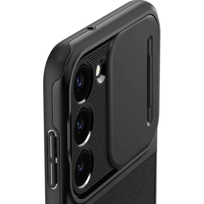 Spigen Samsung|Galaxy S23-Etui Optik Armor Galaxy S23 Black Case