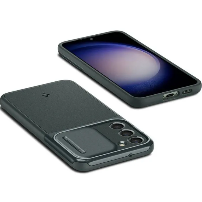 Spigen Samsung|Galaxy S23-Etui Optik Armor Galaxy S23 Abyss Green Case