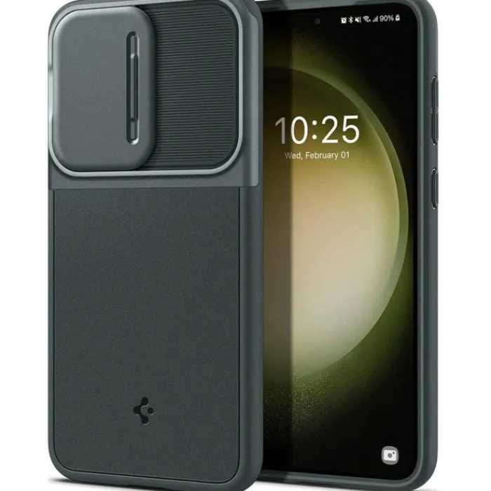 Spigen Samsung|Galaxy S23-Etui Optik Armor Galaxy S23 Abyss Green Case