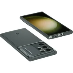 Spigen Samsung|Galaxy S23 Ultra-Etui Optik Armor Galaxy S23 Ultra Abyss Green Case