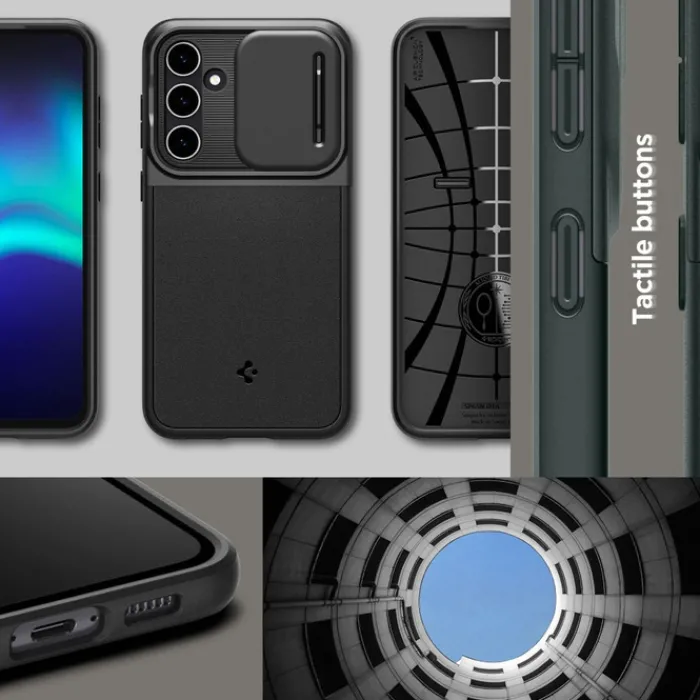 Spigen Samsung|Galaxy S23 Fe-Etui Optik Armor Galaxy S23 FE Black Case