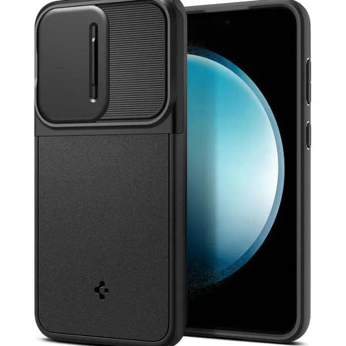 Spigen Samsung|Galaxy S23 Fe-Etui Optik Armor Galaxy S23 FE Black Case