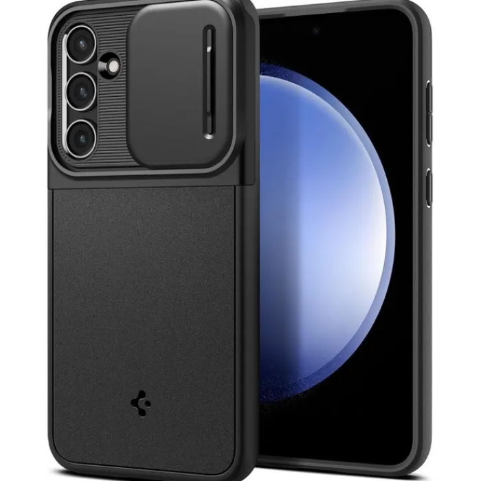 Spigen Samsung|Galaxy S23 Fe-Etui Optik Armor Galaxy S23 FE Black Case