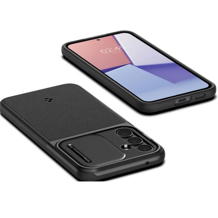 Spigen Samsung|Galaxy S23 Fe-Etui Optik Armor Galaxy S23 FE Black Case