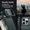 Spigen Iphone 16 Pro Max|Iphone 16 Pro Max-ETUI OPTIK ARMOR MAG MAGSAFE IPHONE 16 PRO MAX ABYSS GREEN
