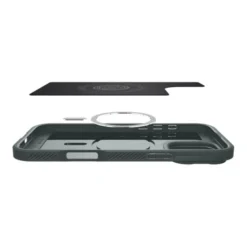 Spigen Iphone 16 Pro Max|Iphone 16 Pro Max-ETUI OPTIK ARMOR MAG MAGSAFE IPHONE 16 PRO MAX ABYSS GREEN