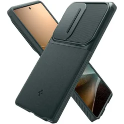 Spigen Samsung|Galaxy S25 Ultra-ETUI OPTIK ARMOR SAMSUNG GALAXY S25 ULTRA ABYSS GREEN