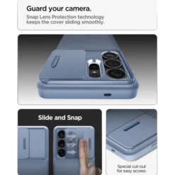 Spigen Samsung|Galaxy S26 Ultra-ETUI OPTIK ARMOR SAMSUNG GALAXY S26 ULTRA LIGHT BLUE
