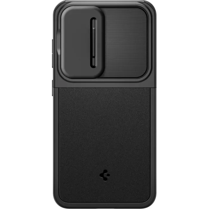 Spigen Samsung|Galaxy S24-Etui Optik Armor Samsung Galaxy S24 Black Case